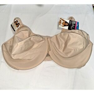 Bali Minimizer‎ Underwire Bra, Soft Taupe/Beige 42DDD - NWT
